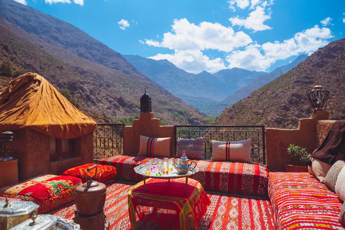 Tafraoute, Kasbah Lodge Atlas